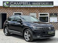 USED 2018 18 VOLKSWAGEN TIGUAN 2.0 TDI SEL SUV 5dr Diesel Manual 4Motion Euro 6 (s/s) (150 ps) ***ONE OWNER FROM NEW*** OPENING PANORAMIC ROOF***
