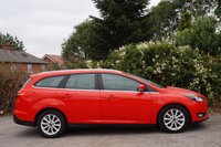 USED 2015 65 FORD FOCUS 1.5 TDCi Titanium Estate 5dr Diesel Manual Euro 6 (s/s) (120 ps) FSH, 11 Service Stamps, Only 8300 Miles, Sat Nav, DAB