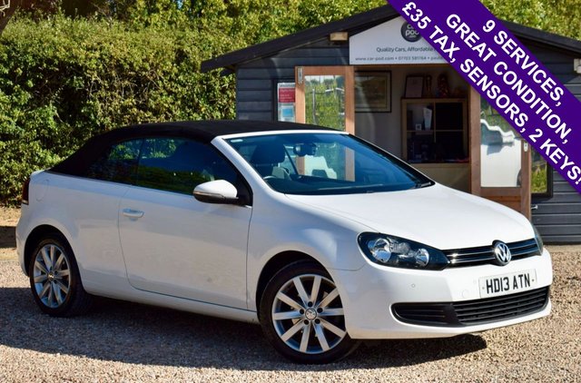 2013 VOLKSWAGEN GOLF 1.6 TDI BLUEMOTION TECH SE CABRIOLET 2DR DIESEL MANUAL EURO 5 S... photo