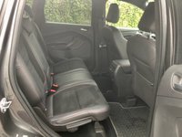 USED 2017 67 FORD KUGA 1.5 TDCi ST-Line SUV 5dr Diesel Powershift Euro 6 (s/s) (120 ps) A  stunning example of this very highly regarded Euro 6 diesel automatic Suv finished in Magnetic Grey complimented with 18" Diamond cut alloys . This vehicle comes with full service history and comes equipped with Ford Sync voice control ,cruise control and speed limiter ,dual zone digital climate control ,front and rear parking sensors with self park ,half leather alcantara interior , satellite navigation ,Dab cd stereo with usb inputs ,onboard computer ,auto lights and wiper plus all the usua