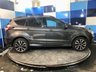 USED 2017 67 FORD KUGA 1.5 TDCi ST-Line SUV 5dr Diesel Powershift Euro 6 (s/s) (120 ps) A  stunning example of this very highly regarded Euro 6 diesel automatic Suv finished in Magnetic Grey complimented with 18" Diamond cut alloys . This vehicle comes with full service history and comes equipped with Ford Sync voice control ,cruise control and speed limiter ,dual zone digital climate control ,front and rear parking sensors with self park ,half leather alcantara interior , satellite navigation ,Dab cd stereo with usb inputs ,onboard computer ,auto lights and wiper plus all the usua