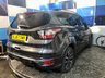 USED 2017 67 FORD KUGA 1.5 TDCi ST-Line SUV 5dr Diesel Powershift Euro 6 (s/s) (120 ps) A  stunning example of this very highly regarded Euro 6 diesel automatic Suv finished in Magnetic Grey complimented with 18" Diamond cut alloys . This vehicle comes with full service history and comes equipped with Ford Sync voice control ,cruise control and speed limiter ,dual zone digital climate control ,front and rear parking sensors with self park ,half leather alcantara interior , satellite navigation ,Dab cd stereo with usb inputs ,onboard computer ,auto lights and wiper plus all the usua