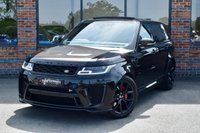 USED 2021 K LAND ROVER RANGE ROVER SPORT 5.0 P575 V8 SVR Carbon Edition SUV 5dr Petrol Auto 4WD Euro 6 (s/s) (575 ps) SLIDING ROOF / CARBON / FSH
