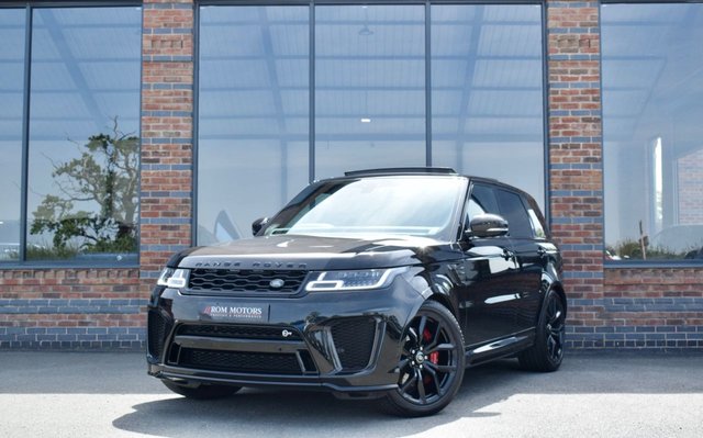 View our Land Rover Range Rover Sport 5.0 P575 V8 SVR Carbon Edition SUV 5dr Petrol Auto 4WD Euro 6 (s/s) (575 ps)