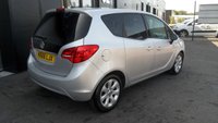 USED 2016 66 VAUXHALL MERIVA 1.4i Life MPV 5dr Petrol Manual Euro 6 (100 ps)HAS GOT A DENTED REAR DOOR,LONG MOT,ALLOYS,2 KEYS,HPI CLEAR LONG MOT,ALLOYS,2 KEYS,23 OWNERS.