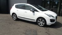USED 2015 65 PEUGEOT 3008 1.6 BlueHDi Allure SUV 5dr Diesel Manual Euro 6 (s/s) (120 ps)FSH,SAT-NAV,LONG MOT,&pound;20 ROAD TAX. PART EXCHANGE VEHICLE,DRIVES WELL.