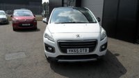 USED 2015 65 PEUGEOT 3008 1.6 BlueHDi Allure SUV 5dr Diesel Manual Euro 6 (s/s) (120 ps)FSH,SAT-NAV,LONG MOT,&pound;20 ROAD TAX. PART EXCHANGE VEHICLE,DRIVES WELL.