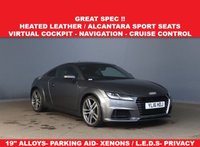 USED 2016 16 AUDI TT 2.0 TFSI S line Coupe 3dr Petrol Manual Euro 6 (s/s) (230 ps) 