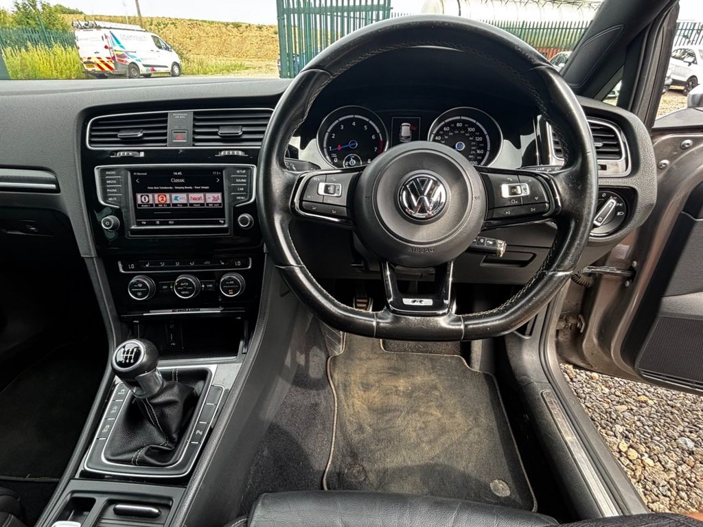 USED 2016 16 VOLKSWAGEN GOLF 2.0 TSI BlueMotion Tech R Hatchback 5dr Petrol Manual 4Motion Euro 6 (s/s) (300 ps) 