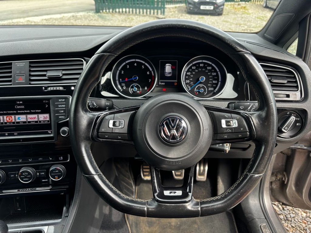 USED 2016 16 VOLKSWAGEN GOLF 2.0 TSI BlueMotion Tech R Hatchback 5dr Petrol Manual 4Motion Euro 6 (s/s) (300 ps) 