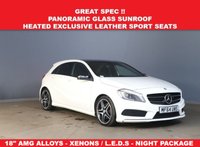USED 2014 64 MERCEDES-BENZ A CLASS 2.1 A220 CDI AMG Sport Hatchback 5dr Diesel 7G-DCT Euro 6 (s/s) (170 ps) 