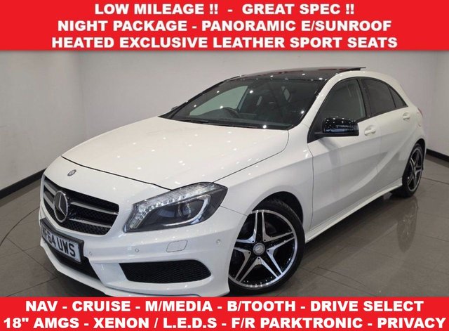 2014 MERCEDES A CLASS 2.1 A220 CDI AMG SPORT HATCHBACK 5DR DIESEL 7G DCT EURO 6... photo