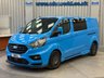 USED 2023 73 FORD TRANSIT CUSTOM 2.0 ECOBLUE 170 BHP 320 L2 H1 MS-RT DOUBLE CAB CREW VAN AUTOMATIC (EURO 6) 
