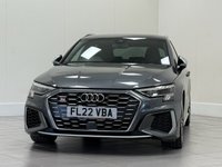 USED 2022 22 AUDI S3 2.0 TFSI Sportback 5dr Petrol S Tronic quattro Euro 6 (s/s) (310 ps) UPGRADED ALLOYS + APPLE CARPLAY / ANDROID AUTO + DAYTONA GREY EXTERIOR COLOUR