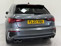 USED 2022 22 AUDI S3 2.0 TFSI Sportback 5dr Petrol S Tronic quattro Euro 6 (s/s) (310 ps) UPGRADED ALLOYS + APPLE CARPLAY / ANDROID AUTO + DAYTONA GREY EXTERIOR COLOUR
