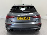 USED 2022 22 AUDI S3 2.0 TFSI Sportback 5dr Petrol S Tronic quattro Euro 6 (s/s) (310 ps) UPGRADED ALLOYS + APPLE CARPLAY / ANDROID AUTO + DAYTONA GREY EXTERIOR COLOUR