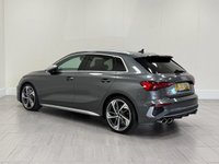 USED 2022 22 AUDI S3 2.0 TFSI Sportback 5dr Petrol S Tronic quattro Euro 6 (s/s) (310 ps) UPGRADED ALLOYS + APPLE CARPLAY / ANDROID AUTO + DAYTONA GREY EXTERIOR COLOUR