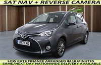 USED 2017 17 TOYOTA YARIS 1.33 Dual VVT-i Icon Hatchback 5dr Petrol Manual Euro 6 (99 ps) +++SAME DAY/NEXT DAY DELIVERY AVAILABLE+++