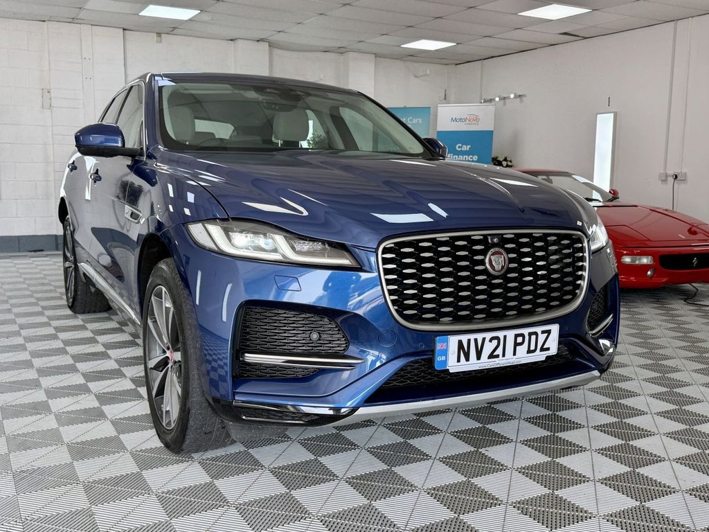 USED 2021 21 JAGUAR F-PACE 2.0 D200 MHEV SE SUV 5dr Diesel Auto AWD Euro 6 (s/s) (204 ps) 