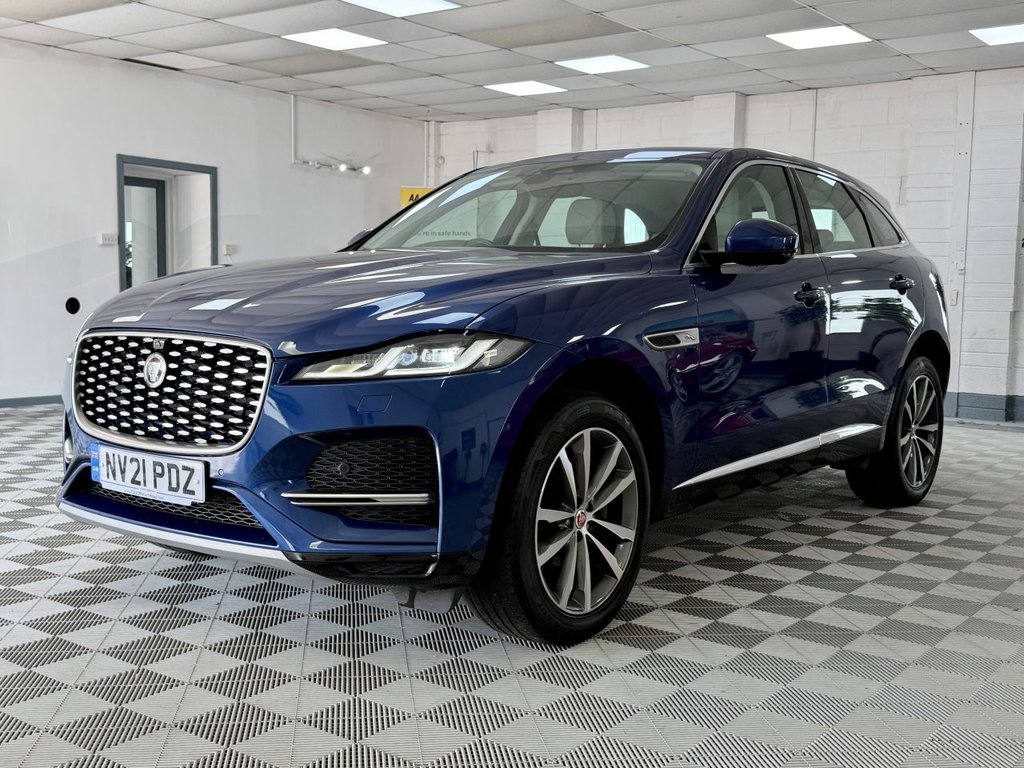 USED 2021 21 JAGUAR F-PACE 2.0 D200 MHEV SE SUV 5dr Diesel Auto AWD Euro 6 (s/s) (204 ps) 