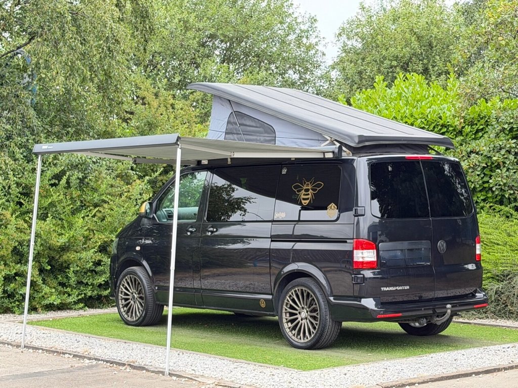 USED 2015 65 VOLKSWAGEN TRANSPORTER 2.0 TDI T28 Highline Panel Van 4dr Diesel Manual L1 H1 (198 g/km, 101 bhp) BIG WAVE CAMPERS CONVERSION
