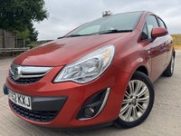 USED 2013 62 VAUXHALL CORSA 1.2i ecoFLEX 16V SE Hatchback 5dr Petrol Manual Euro 5 (s/s) (85 ps) FULL SERVICE HISTORY*2 OWNERS*AC*