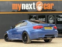 USED 2008 08 BMW M3 4.0 iV8 Coupe 2dr Petrol DCT Euro 4 (420 ps) HUGE SPEC + MONTE CARLO BLUE + BLACK LEATHER HEATED SEATS + HARMON KARDON SOUND SYSTEM + EDC SUSPENSION + LCI TAIL LIGHTS + ADAPTIVE HEADLIGHTS + FULL SERVICE HISTORY INCLUDING RECENT SERVICE + ROD BEARINGS/ THROTTLE ACTUATORS DONE BY DEUTSCH TECH MILTON KEYNES +