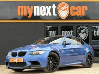 USED 2008 08 BMW M3 4.0 iV8 Coupe 2dr Petrol DCT Euro 4 (420 ps) HUGE SPEC + MONTE CARLO BLUE + BLACK LEATHER HEATED SEATS + HARMON KARDON SOUND SYSTEM + EDC SUSPENSION + LCI TAIL LIGHTS + ADAPTIVE HEADLIGHTS + FULL SERVICE HISTORY INCLUDING RECENT SERVICE + ROD BEARINGS/ THROTTLE ACTUATORS DONE BY DEUTSCH TECH MILTON KEYNES +