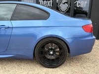 USED 2008 08 BMW M3 4.0 iV8 Coupe 2dr Petrol DCT Euro 4 (420 ps) HUGE SPEC + MONTE CARLO BLUE + BLACK LEATHER HEATED SEATS + HARMON KARDON SOUND SYSTEM + EDC SUSPENSION + LCI TAIL LIGHTS + ADAPTIVE HEADLIGHTS + FULL SERVICE HISTORY INCLUDING RECENT SERVICE + ROD BEARINGS/ THROTTLE ACTUATORS DONE BY DEUTSCH TECH MILTON KEYNES +
