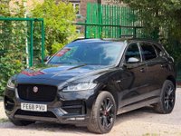 USED 2018 68 JAGUAR F-PACE 2.0 D180 R-Sport Auto AWD Euro 6 (s/s) 5dr FSH+12m MOT+REVERSE CAM+SATNAV