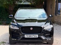 USED 2018 68 JAGUAR F-PACE 2.0 D180 R-Sport Auto AWD Euro 6 (s/s) 5dr FSH+12m MOT+REVERSE CAM+SATNAV