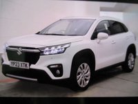 USED 2023 23 SUZUKI S-CROSS 1.4 Boosterjet MHEV Motion SUV 5dr Petrol Hybrid Manual Euro 6 (s/s) (129 ps) ONE OWNER ,2 MAIN DEALER SERVICE STAMPS ,2KEYS ,REAR VIEW CAMERA ,AIR-CON ,HEATED SEATS ,PARKING SENSORS ,ALLOYS ,PRIVACY GLASS , 