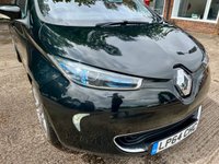 USED 2014 64 RENAULT ZOE 22kWh Dynamique Intens Hatchback 5dr Electric Auto (Battery Lease) (88 bhp) AUTO, ELECTRIC, &pound;20 TAX,2 KEYS