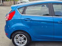 USED 2014 14 FORD FIESTA 1.0T EcoBoost Zetec Hatchback 5dr Petrol Powershift Euro 5 (100 ps) PARKING SENSORS - NAV- AUTO