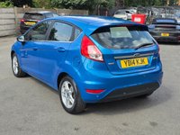USED 2014 14 FORD FIESTA 1.0T EcoBoost Zetec Hatchback 5dr Petrol Powershift Euro 5 (100 ps) PARKING SENSORS - NAV- AUTO