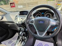 USED 2014 14 FORD FIESTA 1.0T EcoBoost Zetec Hatchback 5dr Petrol Powershift Euro 5 (100 ps) PARKING SENSORS - NAV- AUTO