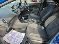 USED 2014 14 FORD FIESTA 1.0T EcoBoost Zetec Hatchback 5dr Petrol Powershift Euro 5 (100 ps) PARKING SENSORS - NAV- AUTO