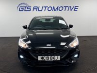 USED 2019 19 FORD FOCUS 1.0 TURBO ECOBOOST ST-LINE FIVE DOOR 125 BHP + SAT NAV + PARKING SENSORS SIX MONTH WARRANTY AUG 2027 MOT