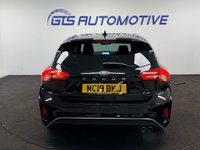USED 2019 19 FORD FOCUS 1.0 TURBO ECOBOOST ST-LINE FIVE DOOR 125 BHP + SAT NAV + PARKING SENSORS SIX MONTH WARRANTY AUG 2027 MOT