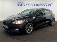 USED 2019 19 FORD FOCUS 1.0 TURBO ECOBOOST ST-LINE FIVE DOOR 125 BHP + SAT NAV + PARKING SENSORS SIX MONTH WARRANTY AUG 2027 MOT