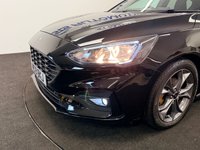 USED 2019 19 FORD FOCUS 1.0 TURBO ECOBOOST ST-LINE FIVE DOOR 125 BHP + SAT NAV + PARKING SENSORS SIX MONTH WARRANTY AUG 2027 MOT