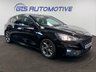 USED 2019 19 FORD FOCUS 1.0 TURBO ECOBOOST ST-LINE FIVE DOOR 125 BHP + SAT NAV + PARKING SENSORS SIX MONTH WARRANTY AUG 2027 MOT