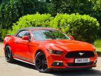 USED 2016 16 FORD MUSTANG 2.3T EcoBoost Convertible 2dr Petrol SelShift Euro 6 (317 ps) LEATHER+CAMERA+E/HOOD++ULEZ++