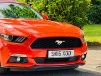 USED 2016 16 FORD MUSTANG 2.3T EcoBoost Convertible 2dr Petrol SelShift Euro 6 (317 ps) LEATHER+CAMERA+E/HOOD++ULEZ++