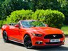 USED 2016 16 FORD MUSTANG 2.3T EcoBoost Convertible 2dr Petrol SelShift Euro 6 (317 ps) LEATHER+CAMERA+E/HOOD++ULEZ++