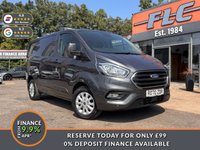 USED 2020 70 FORD TRANSIT CUSTOM 2.0 280 EcoBlue Limited Panel Van 5dr Diesel Manual L1 H1 Euro 6 (s/s) (130 ps) 