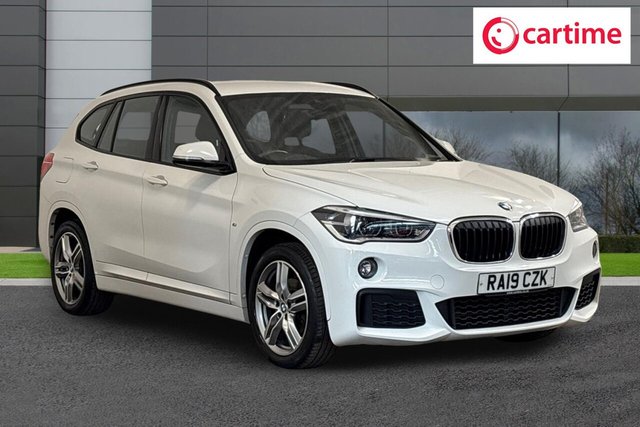 View our BMW X1 1.5 18i GPF M Sport SUV 5dr Petrol Manual sDrive Euro 6 (s/s) (140 ps) Reverse Camera, Rear Park Distance Control, M Sport Package, Heated Front Seats, BMW Navigation