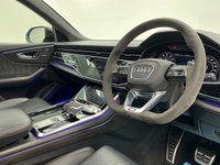 USED 2020 70 AUDI RSQ8 4.0 TFSI V8 Vorsprung SUV 5dr Petrol Tiptronic quattro Euro 6 (s/s) (600 ps) Finished In Glacier White And Wrapped In Blue, This RSQ8 Comes With A Glass Panoramic Roof, 23" Alloy Wheels With Red Brake Callipers, Front Memory Seats, Customizable Ambient Lighting, 360 Degree And Reverse Camera, Front And Rear Heated Seats, RS Embossed Stitching Front And Rear, Maxton Kit, RSQ8 Kickplates, Bang And Olufsen Premium Sound System, Deployable Towbar, Service History, 12 Months MOT, 3 Months Warranty, Finance And Extended Warranty Available.