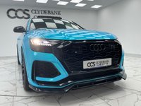 USED 2020 70 AUDI RSQ8 4.0 TFSI V8 Vorsprung SUV 5dr Petrol Tiptronic quattro Euro 6 (s/s) (600 ps) Finished In Glacier White And Wrapped In Blue, This RSQ8 Comes With A Glass Panoramic Roof, 23" Alloy Wheels With Red Brake Callipers, Front Memory Seats, Customizable Ambient Lighting, 360 Degree And Reverse Camera, Front And Rear Heated Seats, RS Embossed Stitching Front And Rear, Maxton Kit, RSQ8 Kickplates, Bang And Olufsen Premium Sound System, Deployable Towbar, Service History, 12 Months MOT, 3 Months Warranty, Finance And Extended Warranty Available.