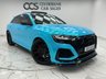 USED 2020 70 AUDI RSQ8 4.0 TFSI V8 Vorsprung SUV 5dr Petrol Tiptronic quattro Euro 6 (s/s) (600 ps) Finished In Glacier White And Wrapped In Blue, This RSQ8 Comes With A Glass Panoramic Roof, 23" Alloy Wheels With Red Brake Callipers, Front Memory Seats, Customizable Ambient Lighting, 360 Degree And Reverse Camera, Front And Rear Heated Seats, RS Embossed Stitching Front And Rear, Maxton Kit, RSQ8 Kickplates, Bang And Olufsen Premium Sound System, Deployable Towbar, Service History, 12 Months MOT, 3 Months Warranty, Finance And Extended Warranty Available.